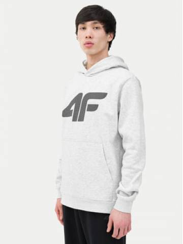 4F Світшот 4FWSS24TSWSM0950 Сірий Regular Fit 4F Світшот 4FWSS24TSWSM0950 Сірий Regular Fit
