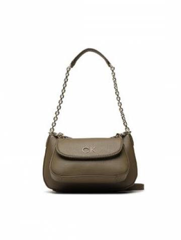 Calvin Klein Сумка Re-Lock Dbl Shoulder Bag K60K610183 Зелений Calvin Klein Сумка Re-Lock Dbl Shoulder Bag K60K610183 Зелений