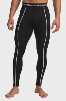 Мужские черные тайтсы Cold Weather Grid Legging Черный S Under Armour 6007128-001