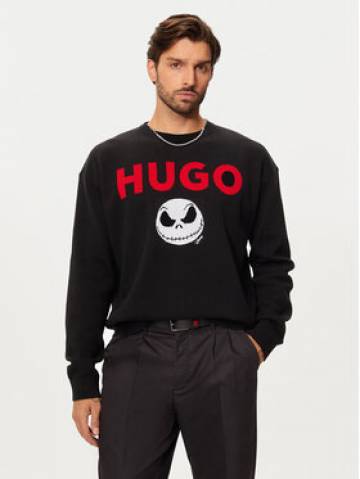 Hugo Светр Selm 50528298 Чорний Regular Fit Hugo Светр Selm 50528298 Чорний Regular Fit