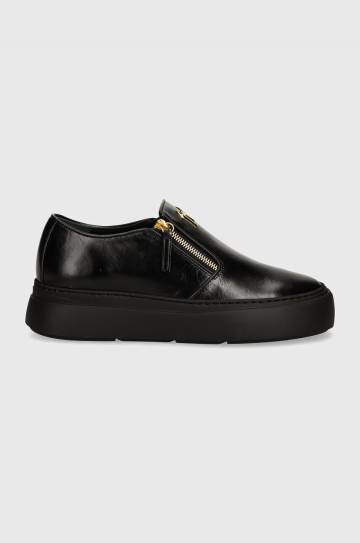 Кожаные туфли Giuseppe Zanotti Alec мужские цвет чёрный EU40010.013 Кожаные туфли Giuseppe Zanotti Alec мужские цвет чёрный EU40010.013