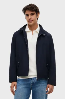 Мужская темно-синяя куртка DC PERF HARRINGTON Синий L Tommy Hilfiger MW0MW43434