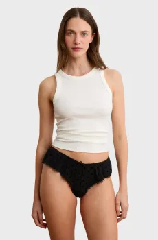 Женские черные трусики-хипстеры SCARLETTE Черный L Etam 6557561