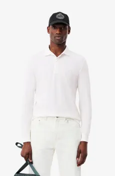 Мужское белое поло Белый L Lacoste PH2481001