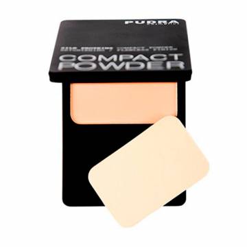 Компактная пудра для лица Pudra Cosmetics Compact Powder с протеинами шелка, 02 Natural Beige, 10 г Компактная пудра для лица Pudra Cosmetics Compact Powder с протеинами шелка, 02 Natural Beige, 10 г