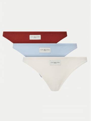 Tommy Hilfiger Набір з 3 пар класичних трусів UW0UW05188 Кольоровий Tommy Hilfiger Набір з 3 пар класичних трусів UW0UW05188 Кольоровий