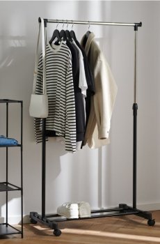 Настінна вішалка - чорний