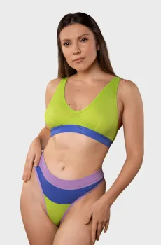 Женский салатовый бюстгальтер Салатовый S brabrabra SLZ27001026