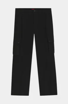 Мужская черные брюки Черный S HUGO 11430