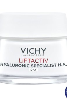 Разглаживающий крем Vichy Liftactiv Hyaluronic Specialist H.A. для коррекции морщин, для сухой кожи лица, 50 мл