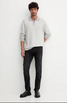 Хлопковый свитер United Colors of Benetton