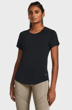 Женская черная футболка Vanish Elite Vent SS Черный XS Under Armour 1383638-001