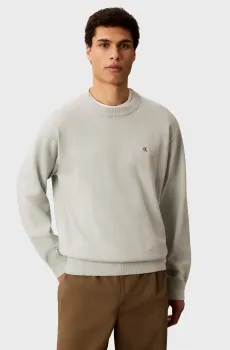 Мужской мятный джемпер RELAXED Ментоловый S Calvin Klein Jeans LV04RC309G