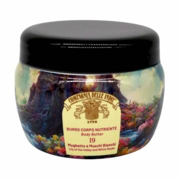 Баттер для тела Compagnia Delle Indie 19 Lily Of The Valley And White Musks Body Butter, 250 мл Баттер для тела Compagnia Delle Indie 19 Lily Of The Valley And White Musks Body Butter, 250 мл