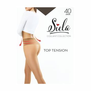 Колготки женские Siela Collant Collection Top Tension 40 Den, Tabaco, размер 4 Колготки женские Siela Collant Collection Top Tension 40 Den, Tabaco, размер 4