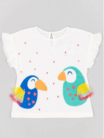 Zippy Футболка ZBGAP0303 23020 Білий Regular Fit Zippy Футболка ZBGAP0303 23020 Білий Regular Fit