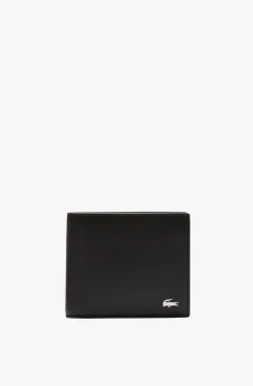Мужской черный кошелек Черный ONESIZE Lacoste NH1112FG000
