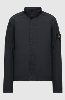 Черная куртка с логотипом