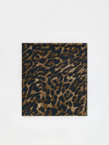 Reserved - LADIES` SCARF - коричневий - 225CP-88X Reserved - LADIES` SCARF - коричневий - 225CP-88X