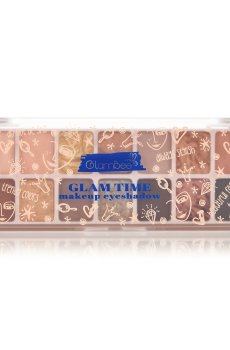 Палетка теней для век GlamBee Glam Time Makeup Eyeshadow 14 оттенков, 01, 9 г