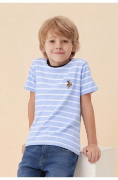U.S. Polo Assn. Kids Boys Cotton T-Shirt