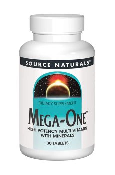 Витаминно-минеральный комплекс Source Naturals Mega-One, 30 таблеток