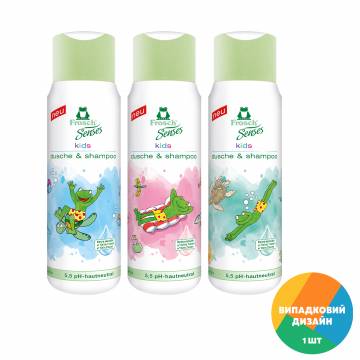 Детский шампунь-гель для душа Frosch® Senses Kids Gel Shampoo, 300 мл Детский шампунь-гель для душа Frosch® Senses Kids Gel Shampoo, 300 мл