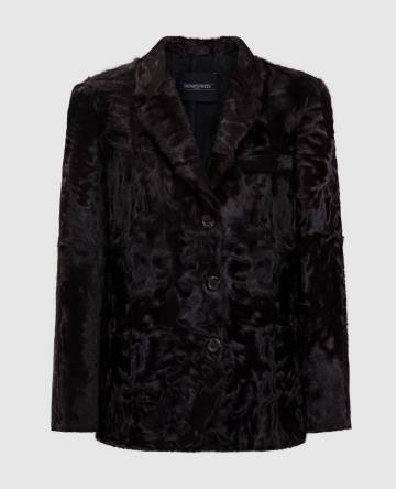 Коричневый жакет Blair из меха Коричневый жакет Blair из меха