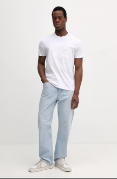 Хлопковая футболка Guess