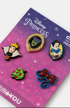 Детские значки для обуви Crocs Snow White 5Pck 5 шт