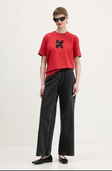 Хлопковая футболка Karl Lagerfeld Jeans