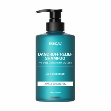 Шампунь для сухой кожи головы Kundal Dandruff Relief Shampoo Apple Green Tea с пептидами, 500 мл Шампунь для сухой кожи головы Kundal Dandruff Relief Shampoo Apple Green Tea с пептидами, 500 мл
