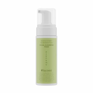 Пенка для умывания Nacomi Rich & Comfy Regeneration Avocado Face Cleansing Foam с авокадо, 150 мл Пенка для умывания Nacomi Rich & Comfy Regeneration Avocado Face Cleansing Foam с авокадо, 150 мл