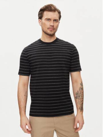 Sisley Футболка 3QPBS103C Чорний Regular Fit Sisley Футболка 3QPBS103C Чорний Regular Fit