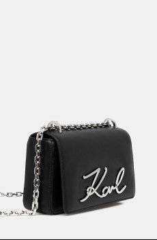 Кожаная сумочка Karl Lagerfeld K/SIGNATURE