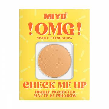 Матовые тени для век Miyo !OMG! Check Me Up Matte Eyeshadow 13 Cinnamon, 1.3 г Матовые тени для век Miyo !OMG! Check Me Up Matte Eyeshadow 13 Cinnamon, 1.3 г
