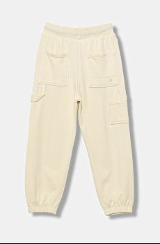 Детские хлопковые штаны United Colors of Benetton