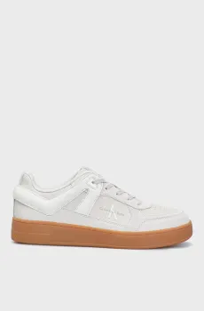 Мужские бежевые сникерсы BASKET CUP LOW LACEUP Бежевый 43 Calvin Klein YM0YM00994