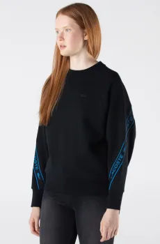 Женская черная толстовка Черный 34 Lacoste SF222323S
