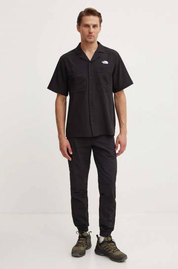 Рубашка The North Face First Trail мужская цвет чёрный regular NF0A87QKJK31 Рубашка The North Face First Trail мужская цвет чёрный regular NF0A87QKJK31