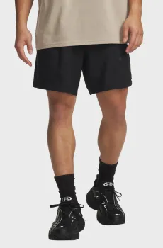 Мужские черные шорты UA Unstoppable Woven Shorts Черный XL Under Armour 6009361-001