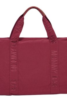 Сумка Childhome Mommy bag Signature burgundy (CWMBBSUBU)