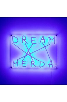Светодиодное настенное украшение Seletti Dream Merda