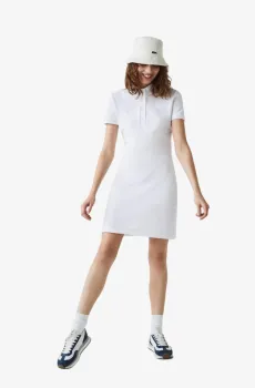 Женское белое платье Белый 34 Lacoste EF5473001