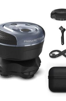 Электробритва для головы Rowenta Gentle Bald черно-синяя (TN3110E0)