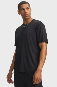 Мужская черная футболка M Explor IsoChill UPF SS-BLK Черный XXL Under Armour 6009206-001