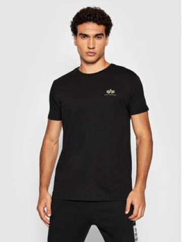 Alpha Industries Футболка Backprint 128507CP Чорний Regular Fit Alpha Industries Футболка Backprint 128507CP Чорний Regular Fit