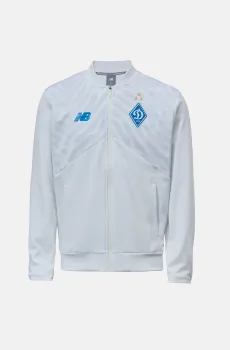 Мужская белая спортивная кофта ФК «Динамо» Киев Match Белый L New Balance MJ231628HME