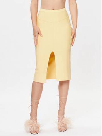 Patrizia Pepe Спідниця-олівець 2G0899/K095-Y433 Жовтий Slim Fit Patrizia Pepe Спідниця-олівець 2G0899/K095-Y433 Жовтий Slim Fit