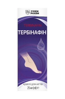 Капли для ногтей Fidem Pharm Тербинафин, 25 мл